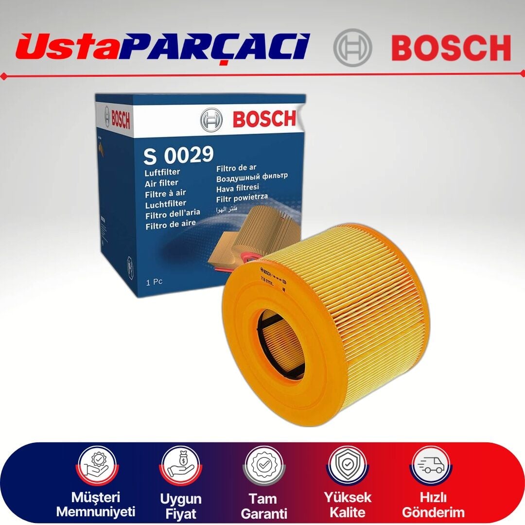 Bosch Hava Filtresi F026400029 S0029 13717536006