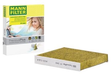 Mann-Filter FP 2442 FP2442 FreciousPlus Anti-Alerjen Karbonlu Polen Filtresi (Opel Astra J, Insignia, Mokka, Chevrolet Cruze, Cadillac SRX) OEM: 1808246