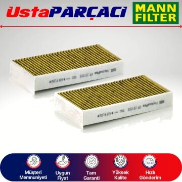 Mann-Filter BMW X1 F48 Anti-Alerjen Karbonlu Polen Filtresi 2015-2022 FP23015-2 64116835404