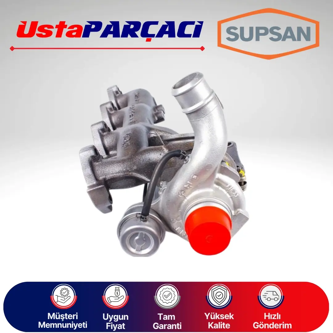 Ustaparçacı Ford Connect 1.8 TDCi 2002-2010 Turbo XS4Q6K682DE-7T1Q6K682AD