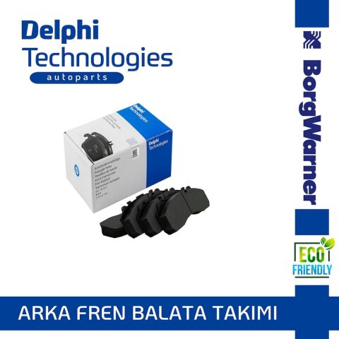 Delphi Peugeot 3008 2016-2020 Arka Fren Balata Takımı
