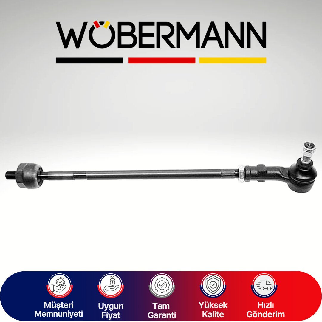 Wöbermann VW Passat Rot Takımı Sol (Rot Başı+Rot Mili) 3A422803C, 3A0422803C, 357419803A, 1H0422803B