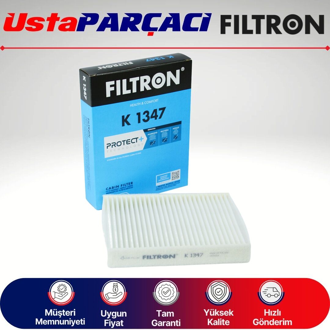 Filtron Citroen C1 Standart Polen Filtresi 2014-2016 K1347