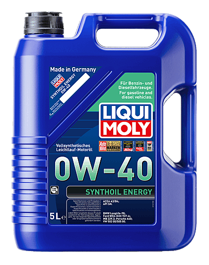 Liqui Moly Synthoil Energy 0W-40 Motor Yağı 5 Litre 9515 BMW, VW, Ford, Mercedes