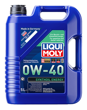 Liqui Moly Synthoil Energy 0W-40 Motor Yağı 5 Litre 9515 BMW, VW, Ford, Mercedes