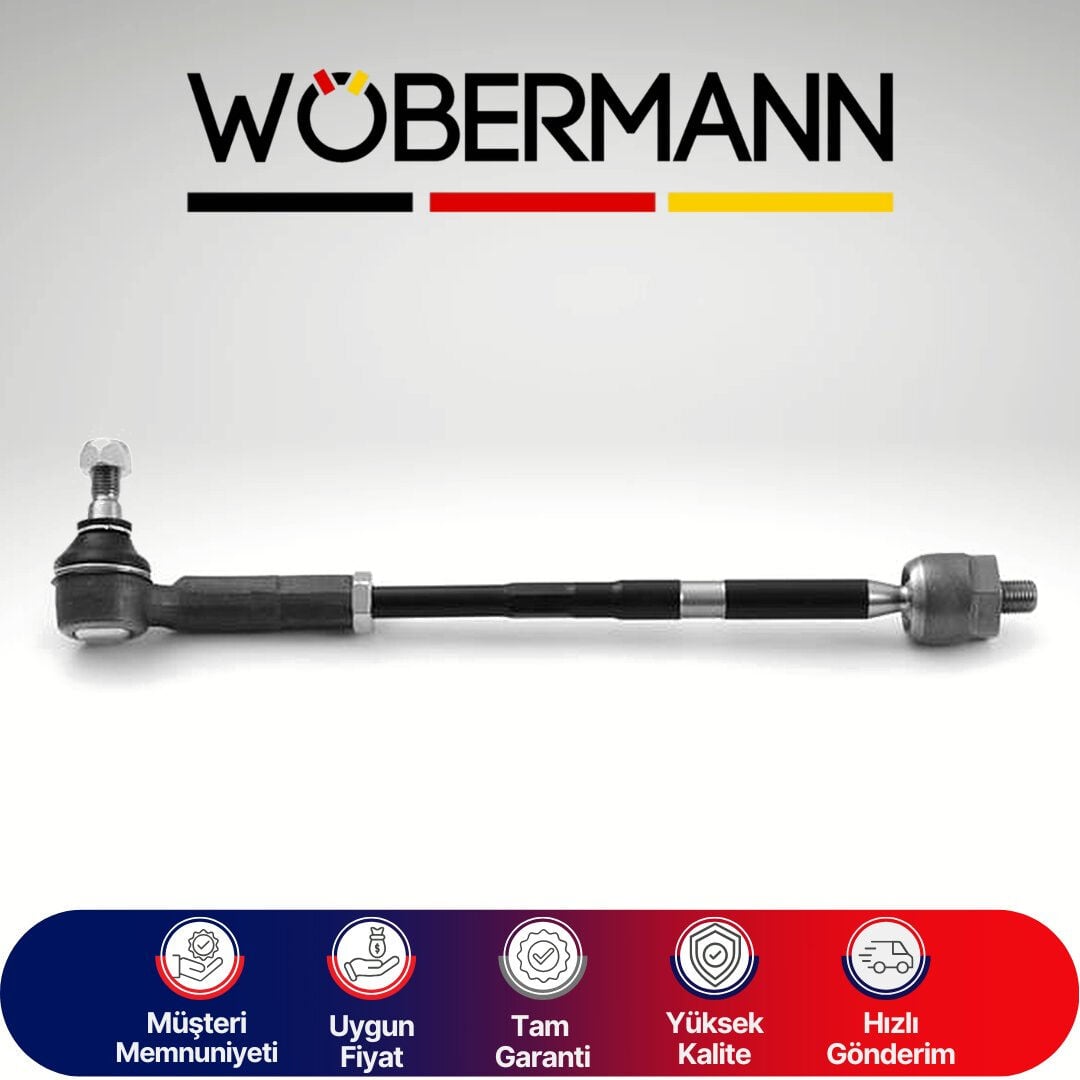 Wöbermann VW Polo 2009-> Rot Komple Sol 6Q0423803P