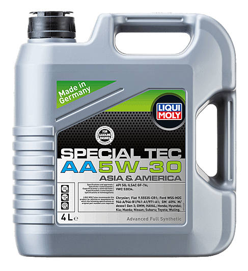 Liqui Moly Special Tec AA 5W-30 Motor Yağı 4 Litre 7616 GM dexos1 Gen 3 Asia America