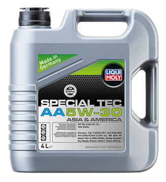 Liqui Moly Special Tec AA 5W-30 Motor Yağı 4 Litre 7616 GM dexos1 Gen 3 Asia America