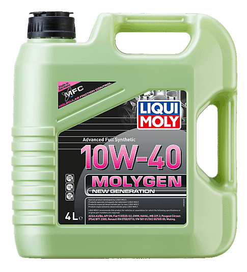 Liqui Moly Molygen New Gener­a­tion 10W-40 Motor Yağı 4 Litre 8538 Fiat PSA Renault VW
