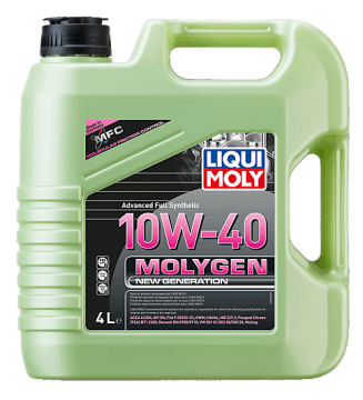 Liqui Moly Molygen New Gener­a­tion 10W-40 Motor Yağı 4 Litre 8538 Fiat PSA Renault VW