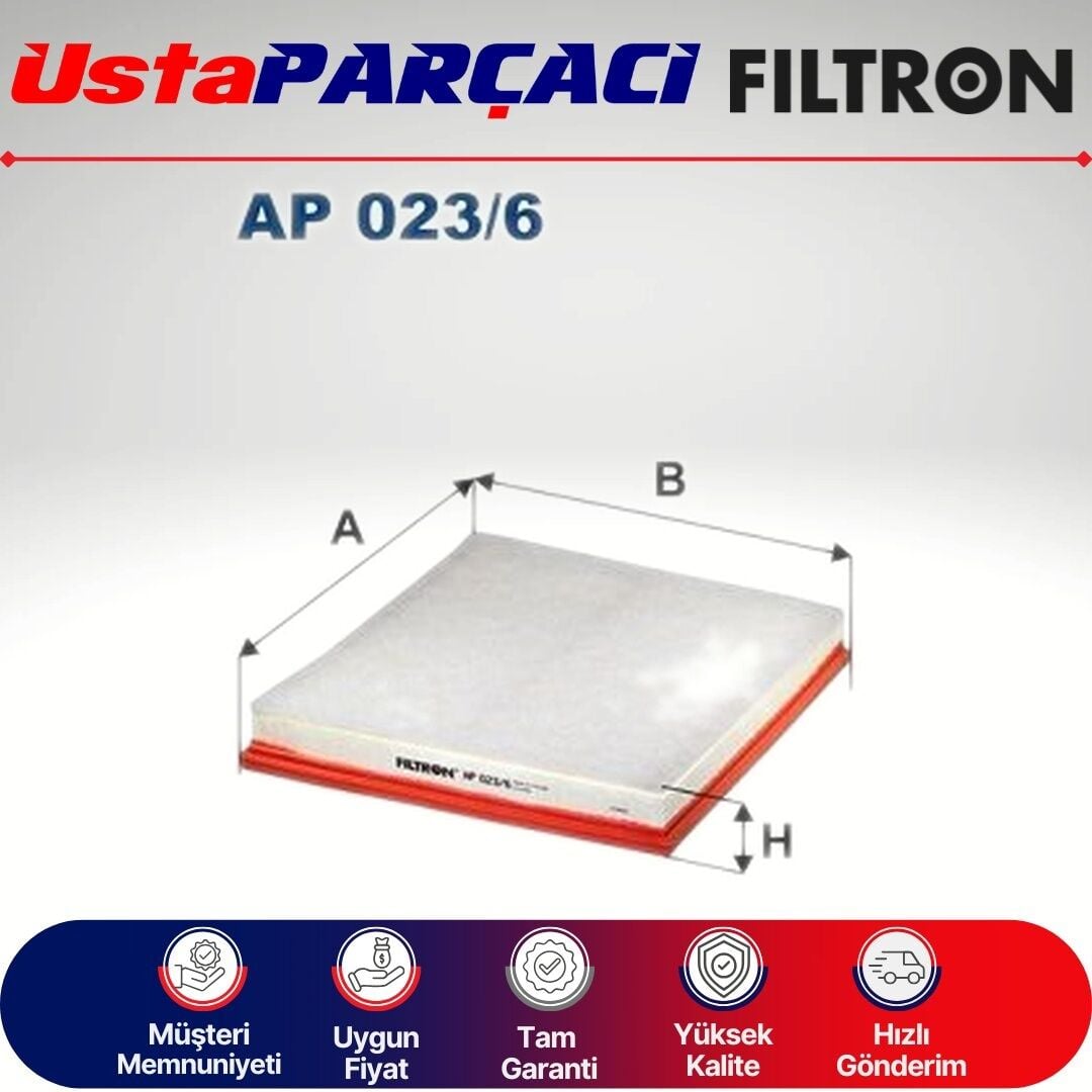 Filtron Hava Filtresi AP023/6 2011999