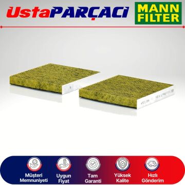 Mann-Filter BMW X3 F25 Anti-Alerjen Karbonlu Polen Filtresi 2011-2017 FP19004 64312284828