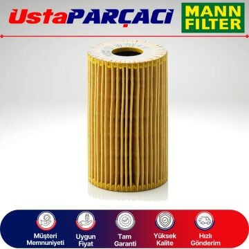 Mann-Filter Bmw 3 Serisi E46 3.18i 118HP Benzinli Yağ Filtresi 1998-2002 HU715/4X 11421743398