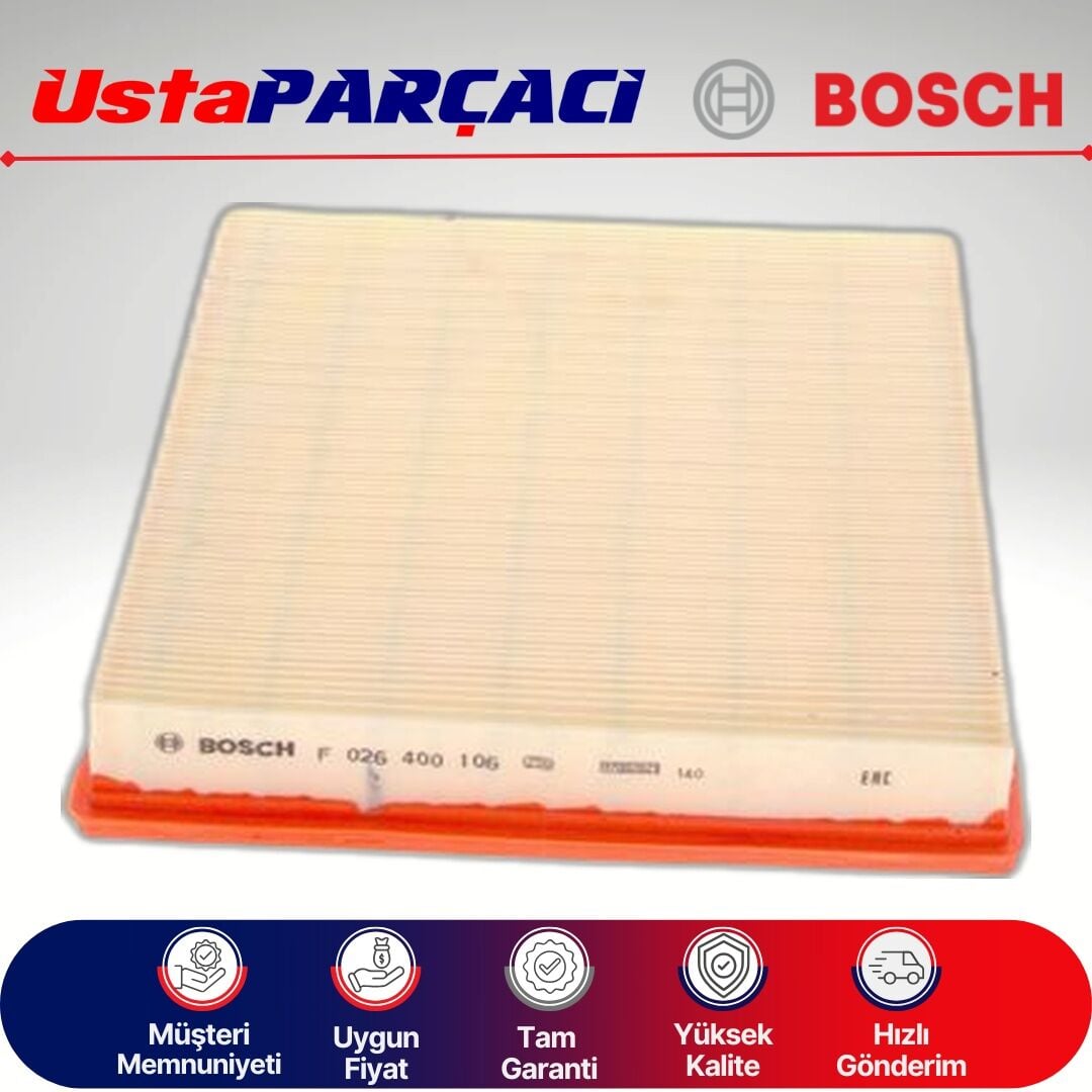 Bosch F026400106 Hava Filtresi S0106 6C11-9601-CB