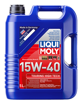 Liqui Moly Touring High Tech 15W-40 Motor Yağı 5 Litre 1862 Volvo Allison Caterpillar MACK MAN MB PSA