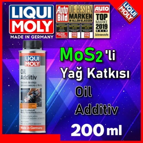 Liqui Moly Oil Additiv MOS2 li Yağ Katkısı 200ml. 1012