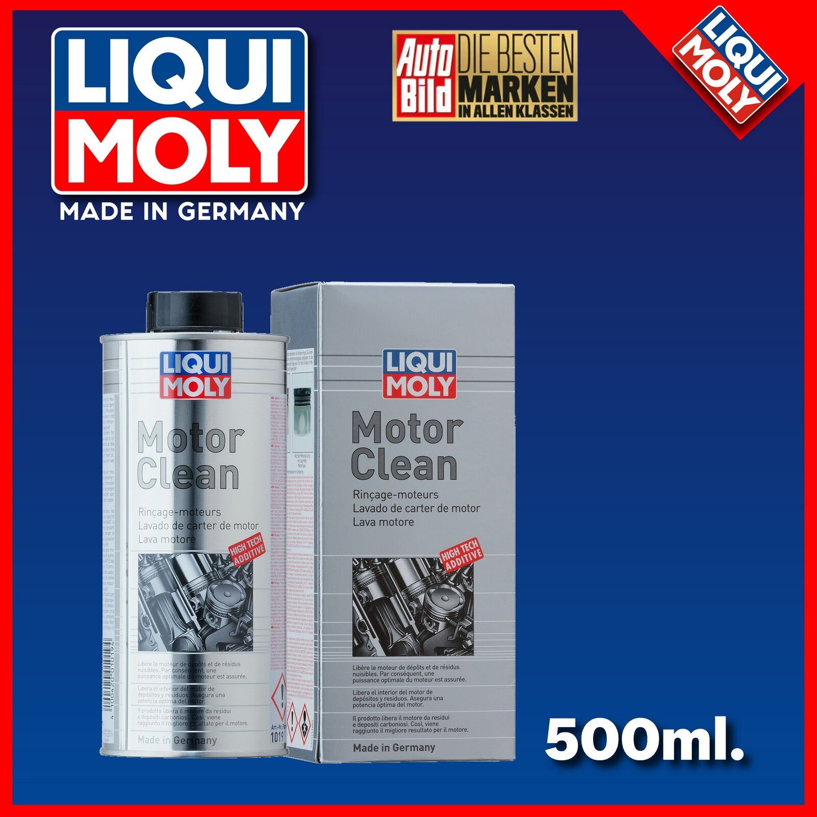 Liqui Moly Motor Clean Motor İçi Temizleyici 500ml. 1019