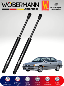 Wöbermann Nissan Primera Bagaj Amortisörü Takım Sağ-Sol 1996-2002
