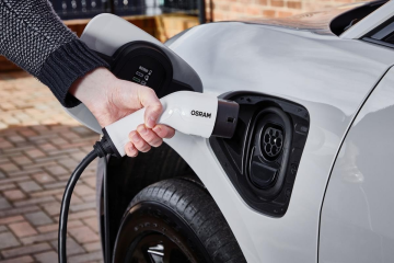 OSRAM BATTERYCharge Tip2 3 faz 3,6kW 16A 5 metre Elektrikli Araç Şarj Kablosu