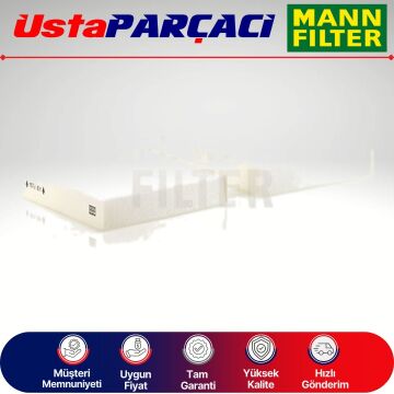 Mann-Filter BMW X4 F26 Standart Polen Filtresi 2013-2018 CU19004 64312284827