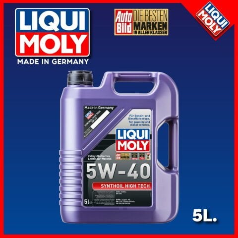 Liqui Moly Synthoil High Tech 5W-40 Motor Yağı 5 Litre 1856