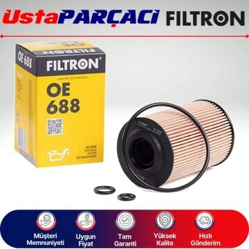 Filtron VW Caravelle 2.0 Tdi 180HP Yağ Filtresi 2010-2015 OE688 03L115562