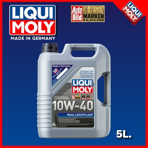Liqui Moly Mos2 Leichtlauf 10W-40 Motor Yağı 5lt. 2184