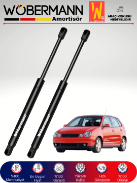 Wöbermann VW Polo IV 4 Bagaj Amortisörü Takım Sağ-Sol 2002-2005
