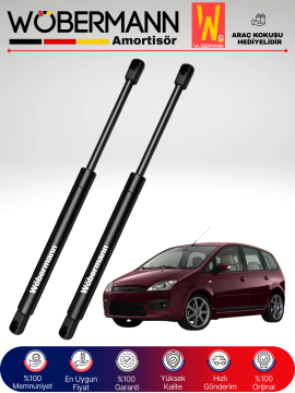 Wöbermann Ford Focus 2 II C Max Bagaj Amortisörü Takım Sağ-Sol 2003-2010