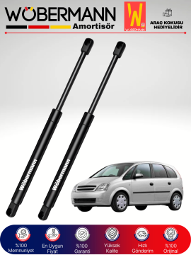 Wöbermann Opel Meriva A Bagaj Amortisörü Takım Sağ-Sol 2003-2010