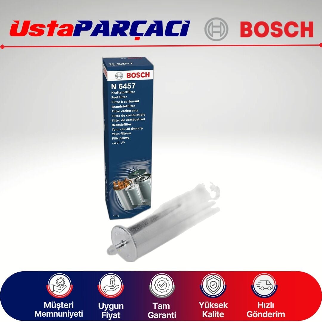 Bosch Bmw 7 Serisi F01 7 40D 313HP Dizel Yakıt Filtresi 2012-2014 0450906457 13327788700