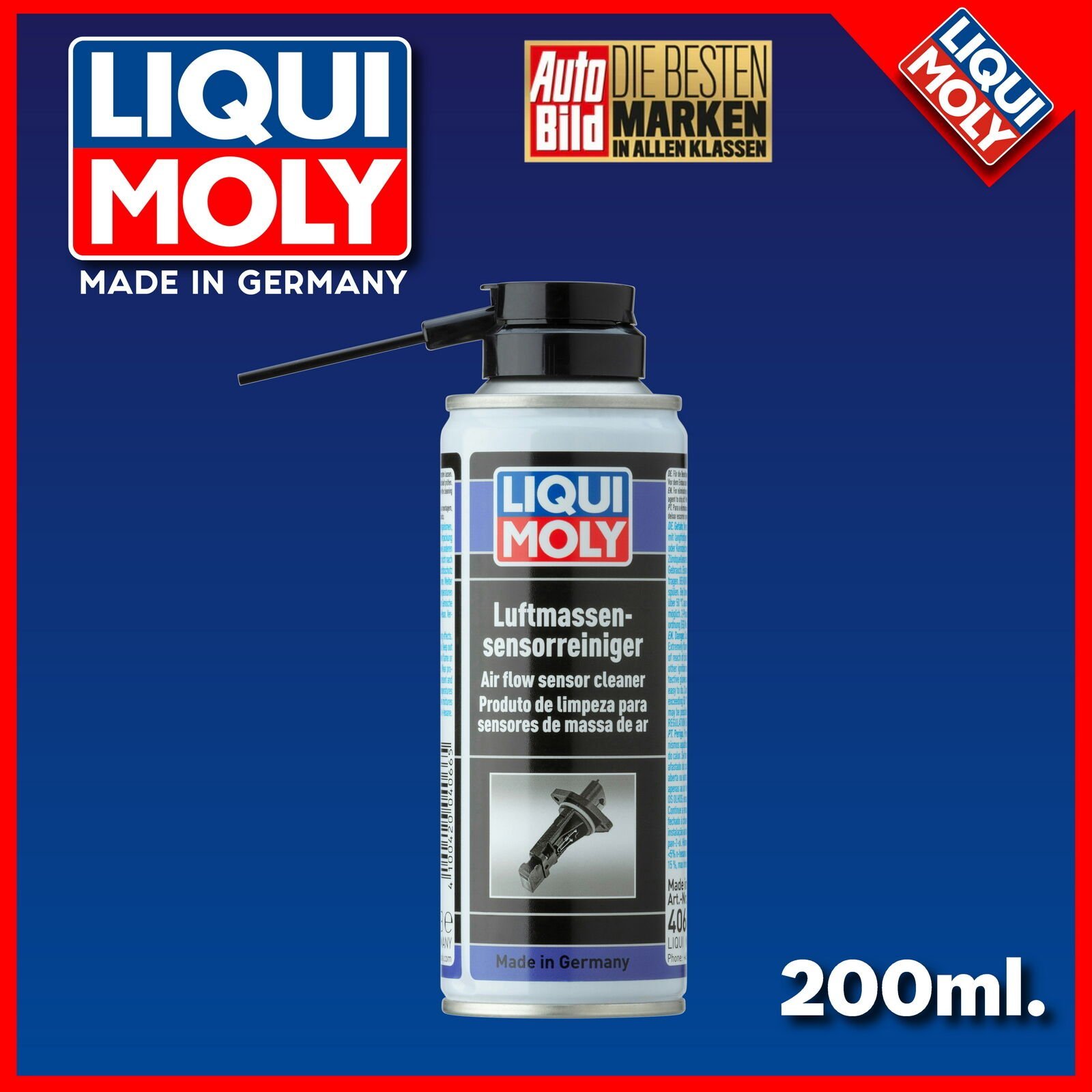 Liqui Moly Luftmassensensorreiniger MAF Hava Akış Debimetre Sensör Temizleyici 200ml. 4066