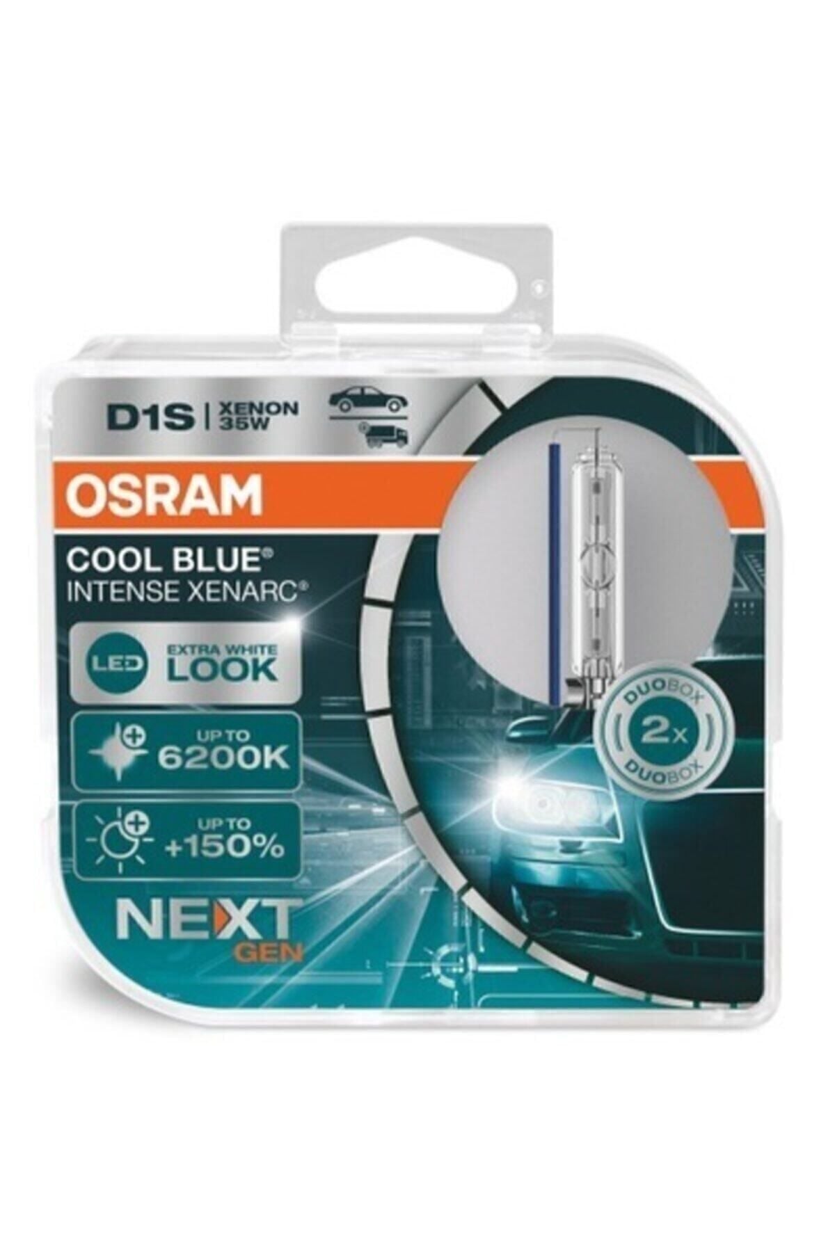 Osram D1s Cool Blue Intense Xenarc (NEXT GEN) 6200k Beyaz Işık (TAKIM - 2 ADET)