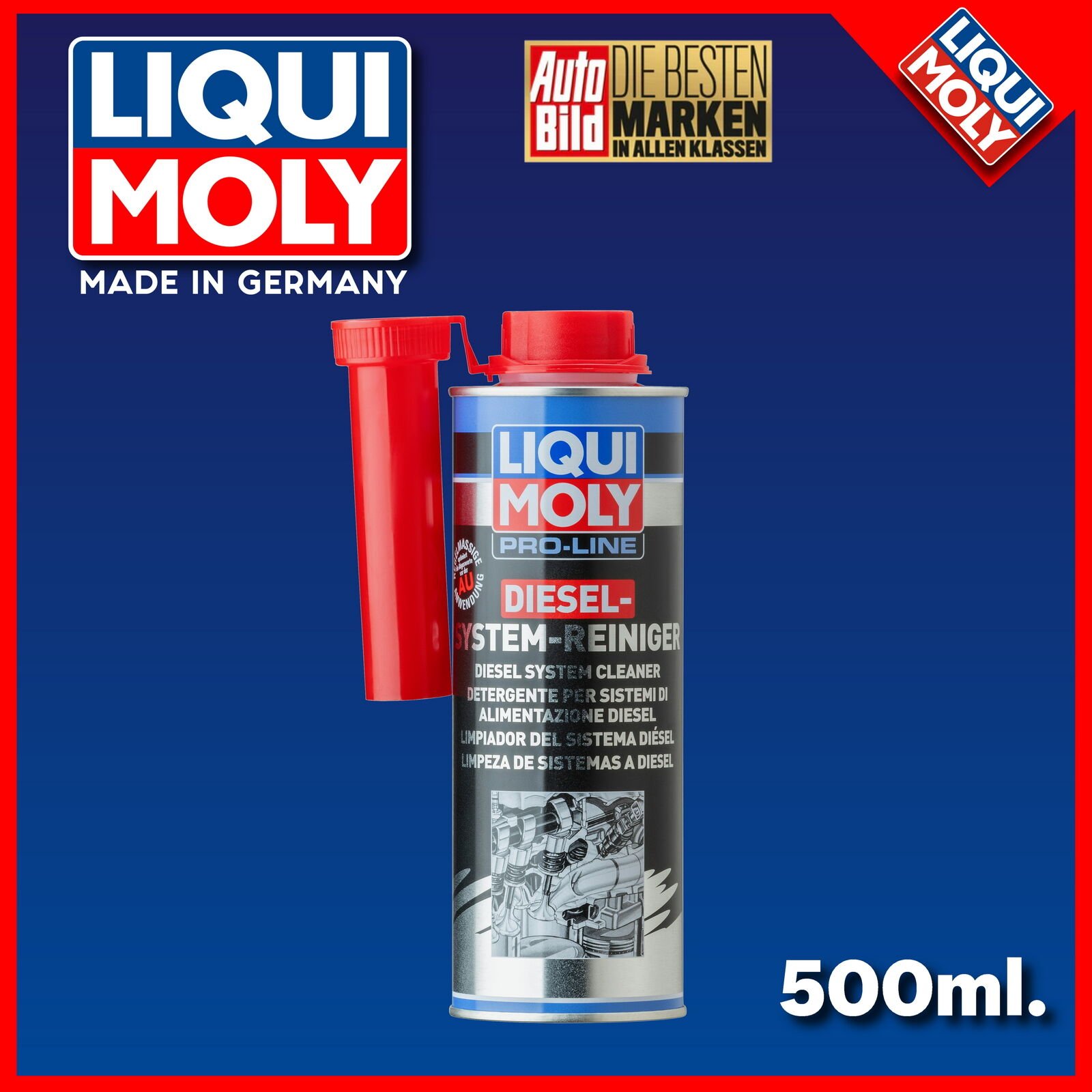 Liqui Moly Pro-Line Diesel System Reiniger Dizel Sistem Temizleyici 500ml. 5156