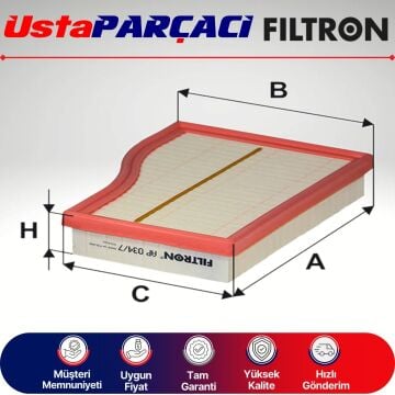 Filtron Hava Filtresi AP034/7 2820940004