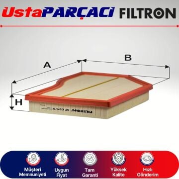 Filtron Hava Filtresi AP034/9 6540940204